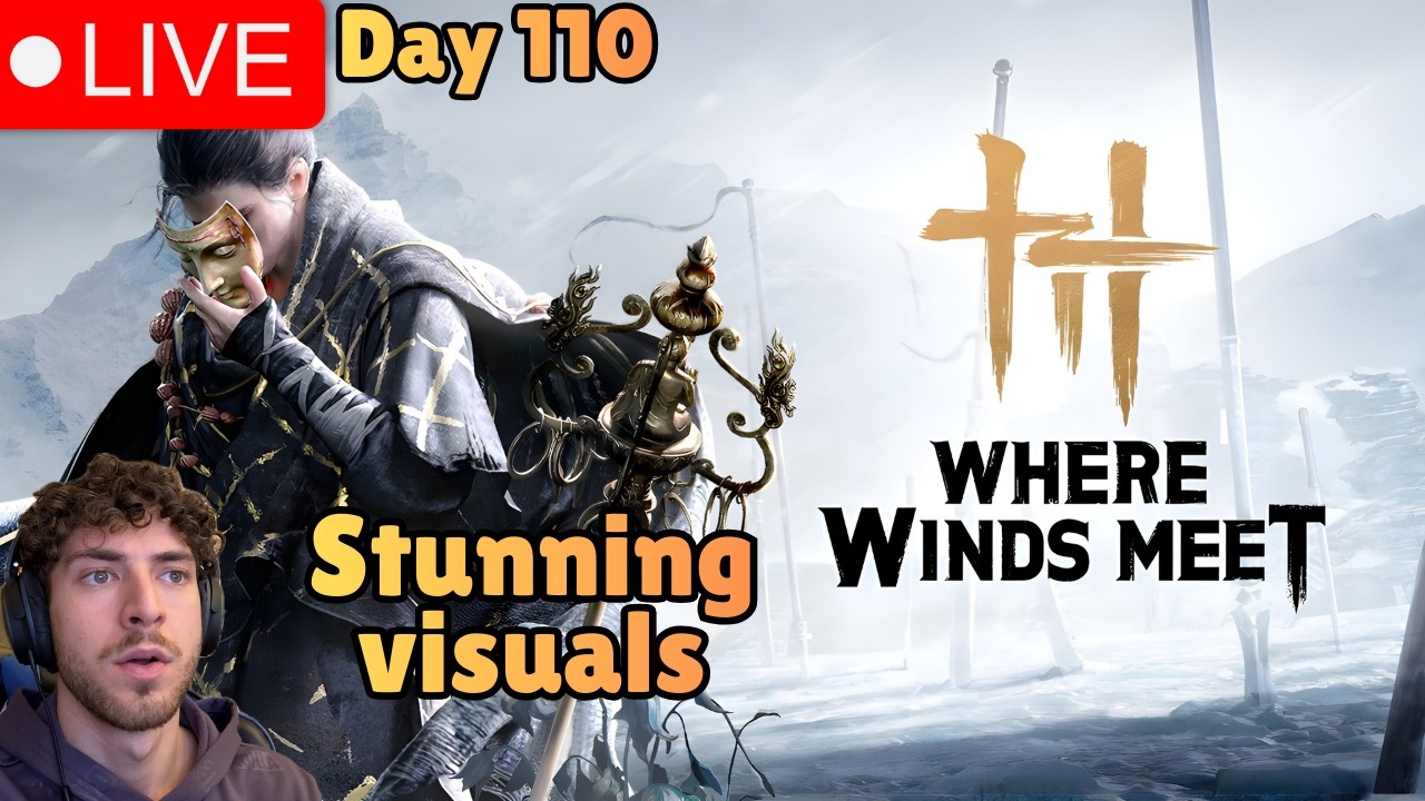🍃This game is stunning🍃Trying Where Winds Meet🍃sponsored stream!🍃use my link below to try it free!🍃