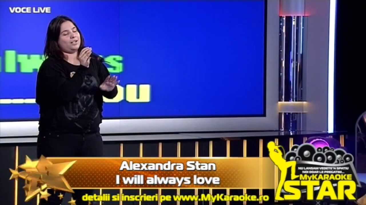 Alexandra Stan - I will always love @ LiVE MyKARAOKE STAR