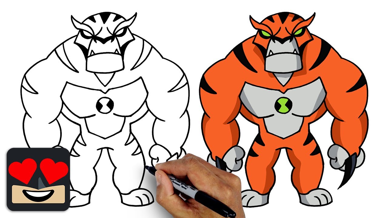 How To Draw Rath | Ben 10