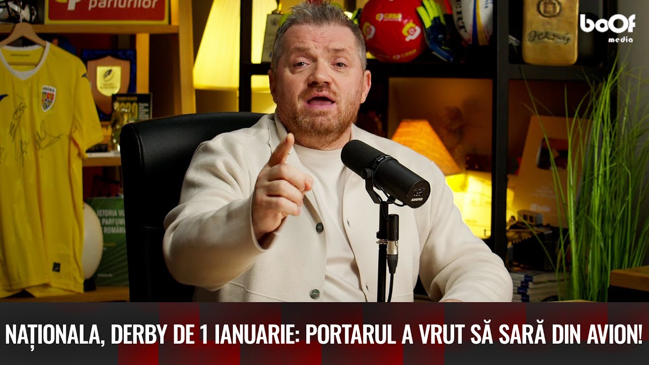 NAȚIONALA, DERBY DE 1 IANUARIE: Portarul a vrut să sară din avion! | VREAU SĂ ŞTIU