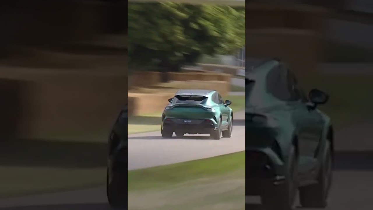 Aston Martin DBX 707: A Powerful Presence at Goodwood Festival of Speed 2023