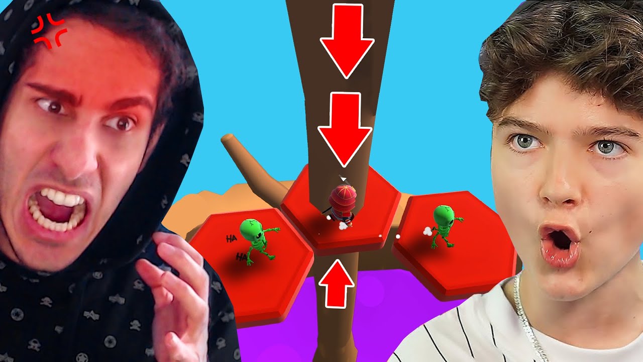 dieser YouTuber will 1 VS.1 weil er der beste in Stumble Guys ist? (sehr spannend)