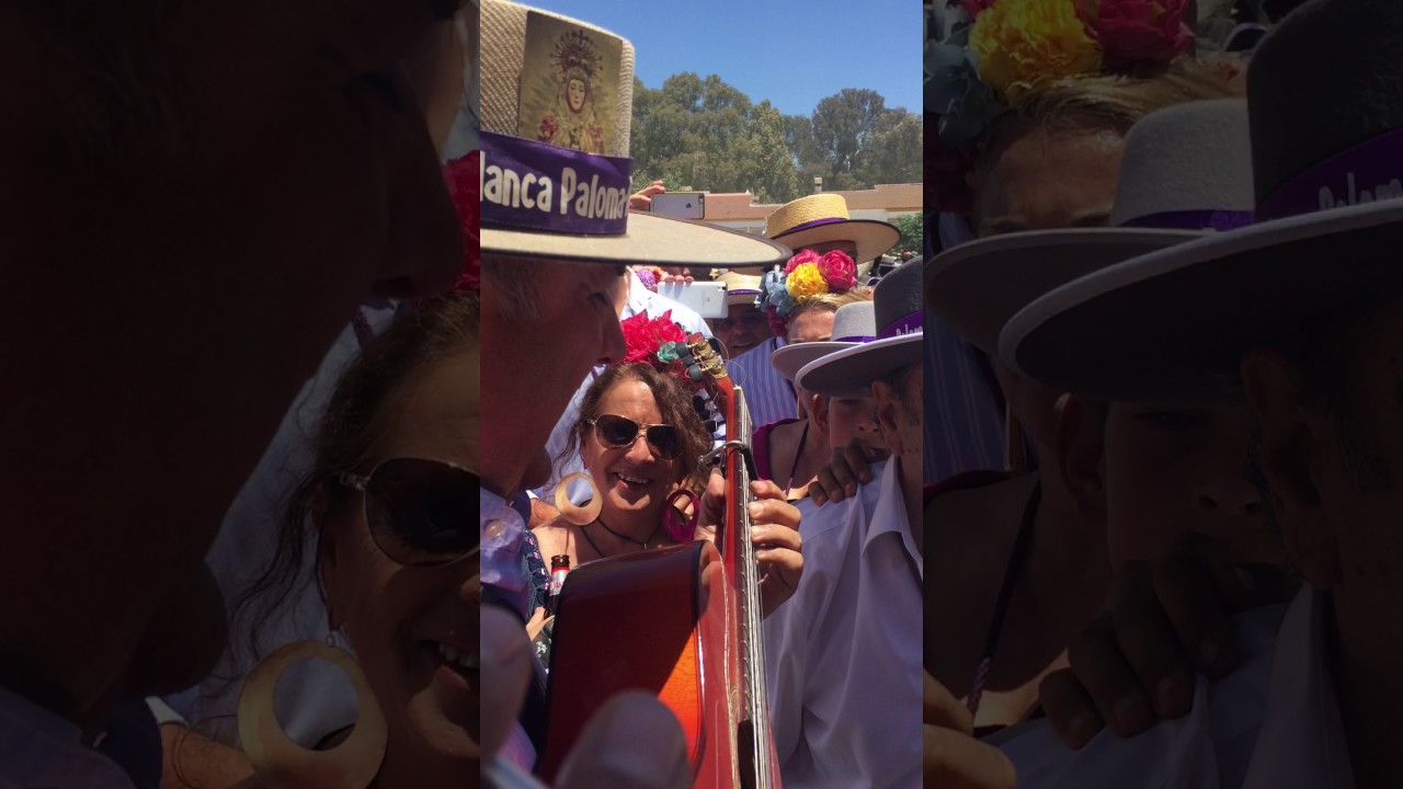 Entrada de la Hermandad del Rocío de Jerez a la Aldea 2017 -- Parte 2