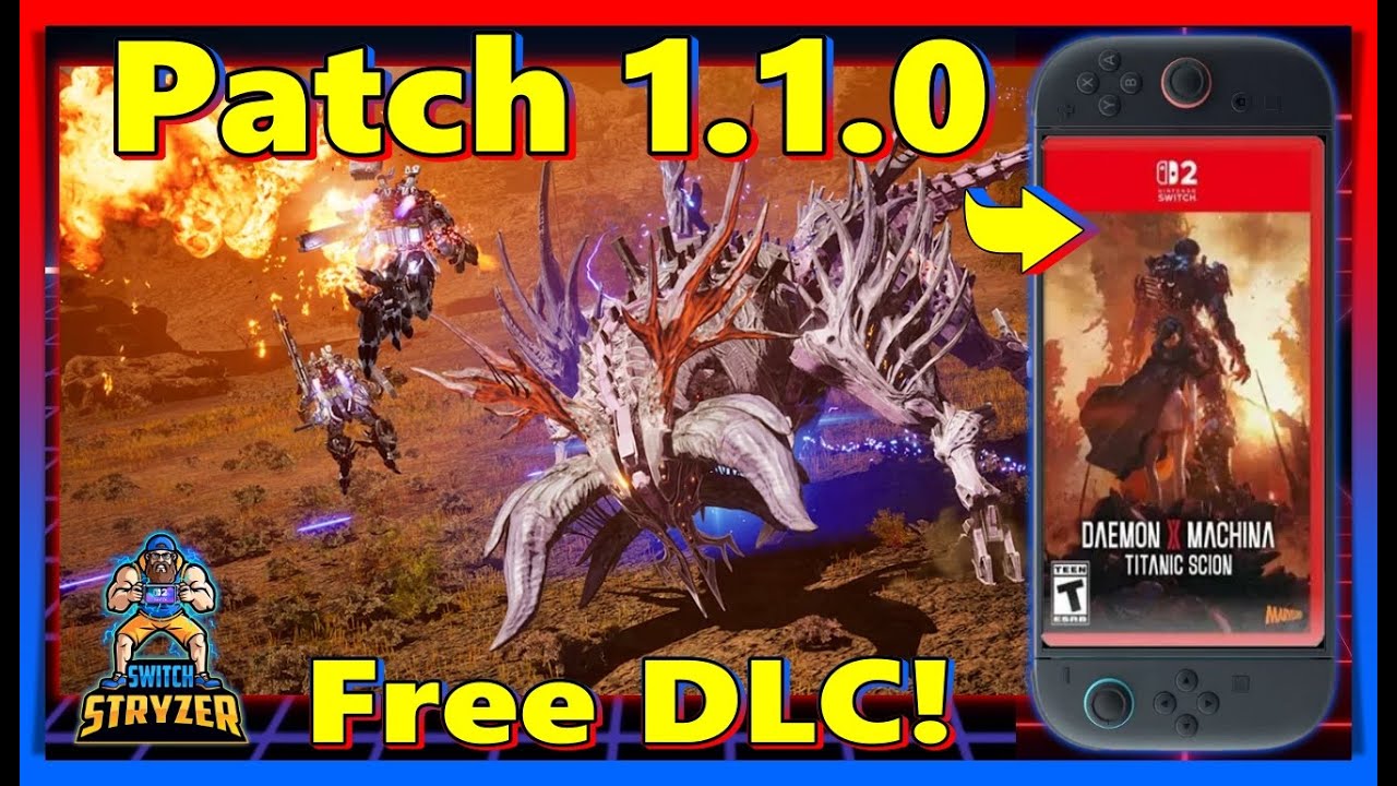 Daemon X Machina Titanic Scion Patch 1.1.0 Что исправлено на всех платформах!