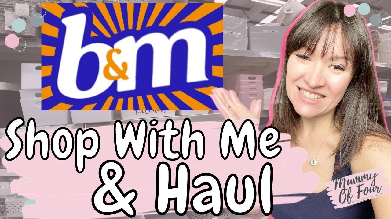 B&M Come Shop With Me & Haul Vlog | Home, Halloween & Christmas | Mummy Of Four UK
