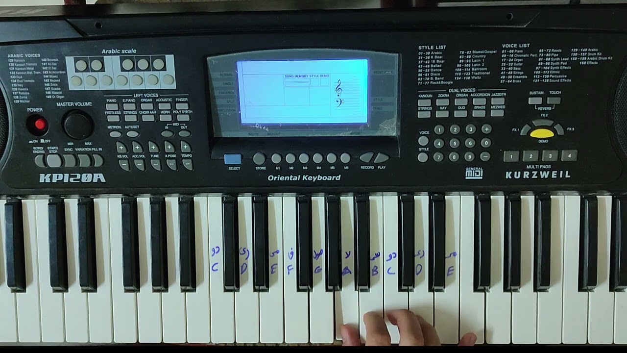 عزف ترنيمة يا كمالي