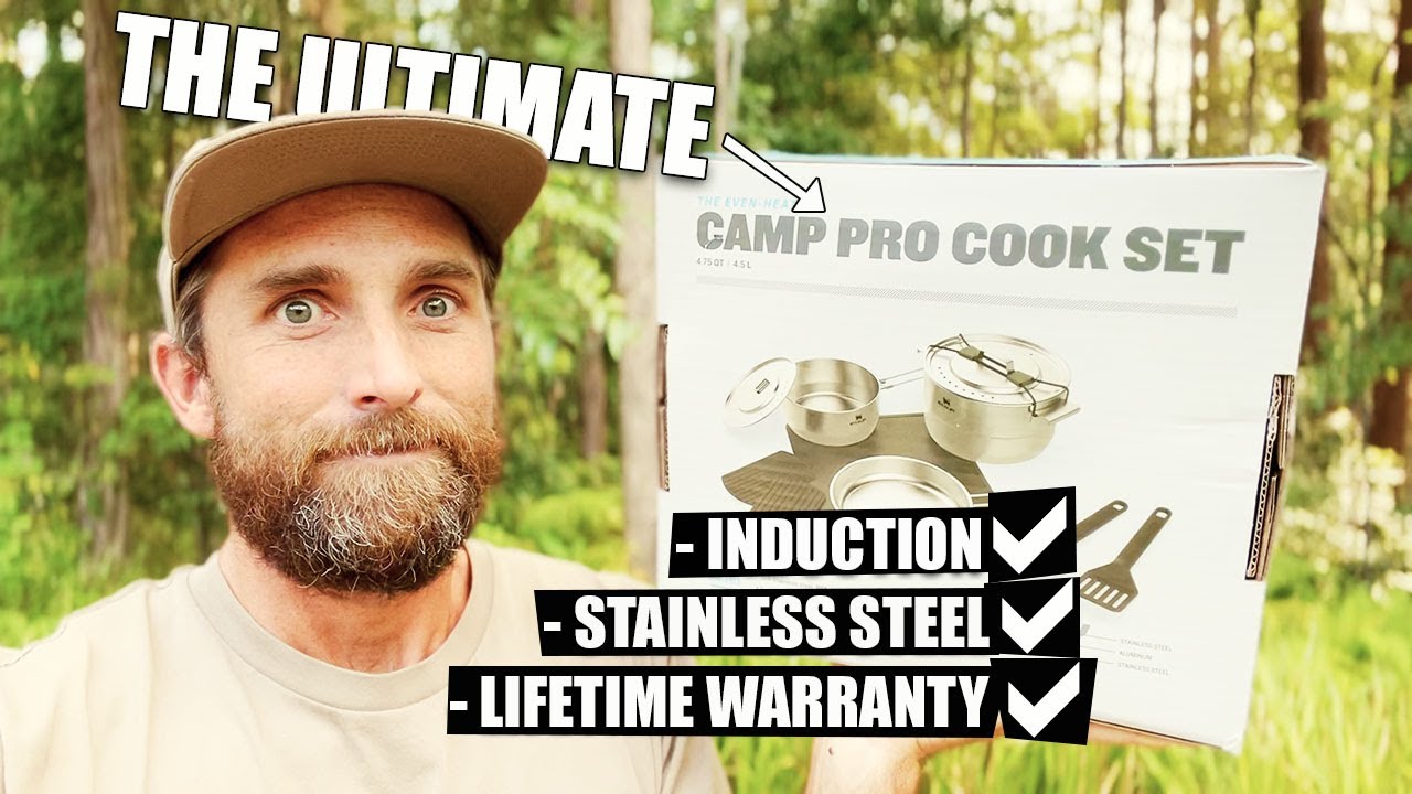 The BEST camp cook set | 3 pots in 1 | Stainless steel and WILD REACHES approved