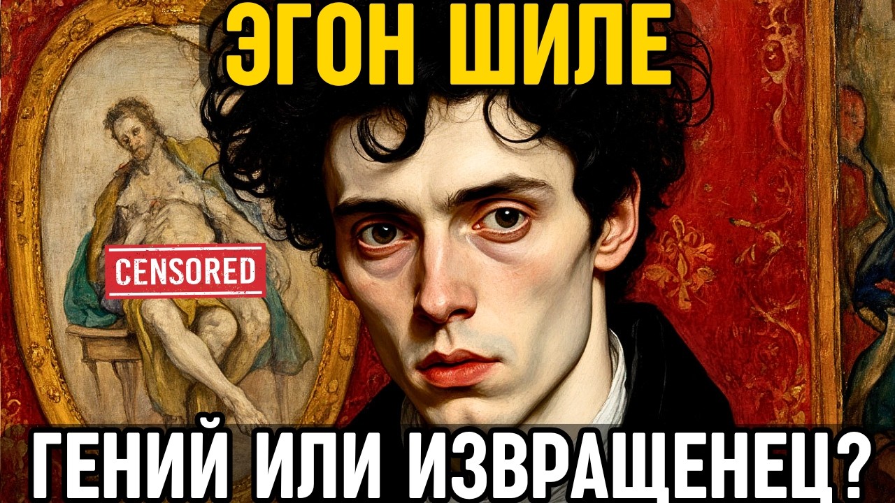 ЭГОН ШИЛЕ: Как он РИСОВАЛ как гений, но сидел в ТЮРЬМЕ за РАЗВРАЩЕНИЕ малолетних!