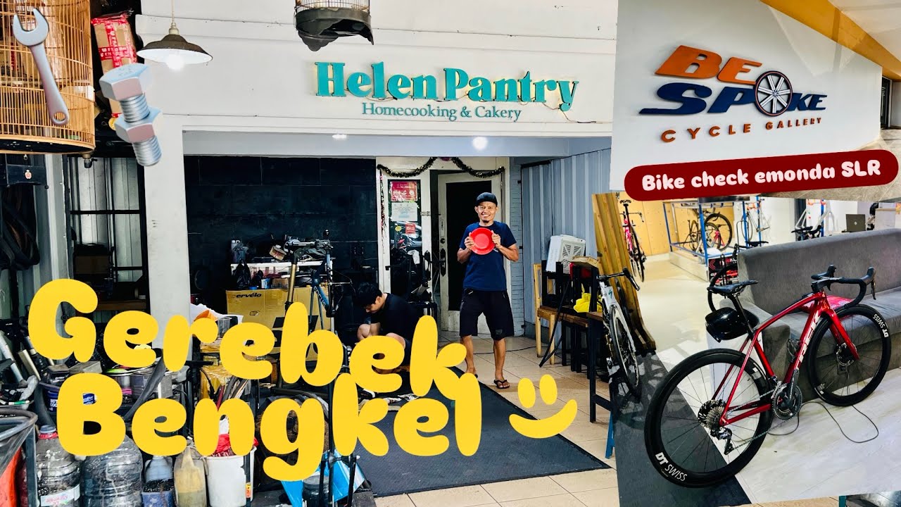 Main ke Bengkel Langganan dan Bike Check TREK Emonda SLR ❤️