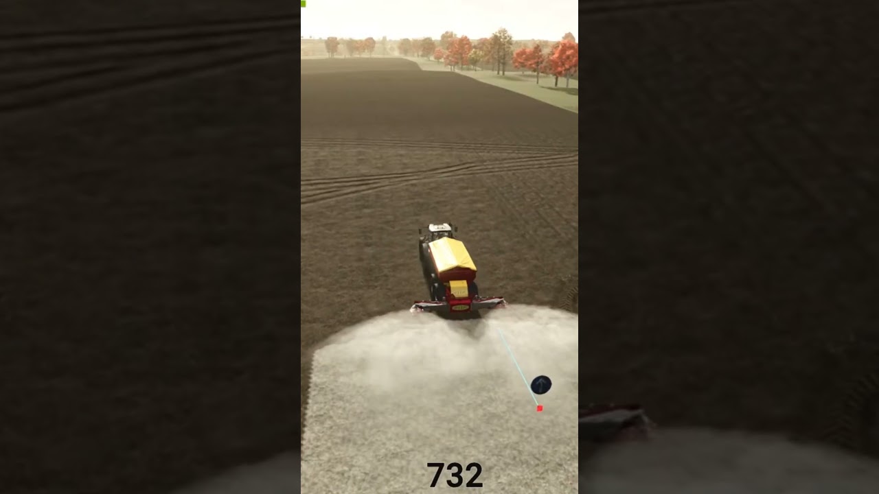 Fendt 1050 power lime spreading 