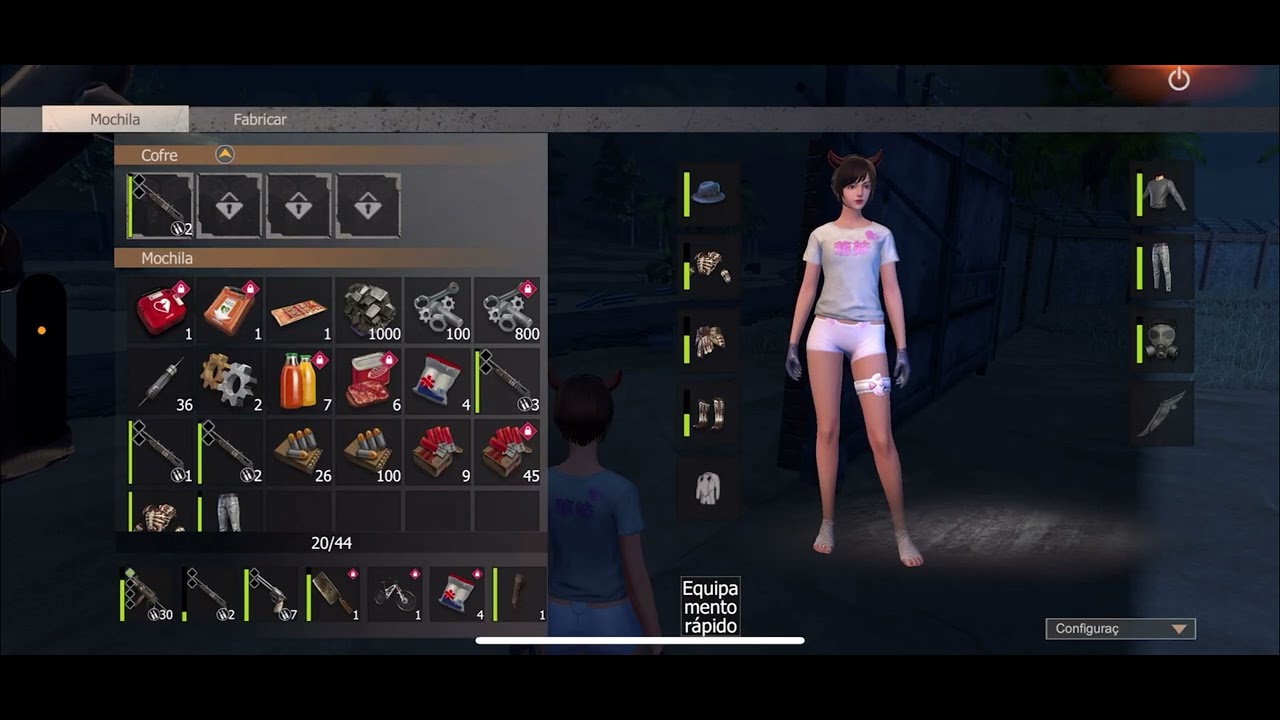 UMA MÁQUINA DE MATAR PLATINAS . LAST ISLAND OF SURVIVAL