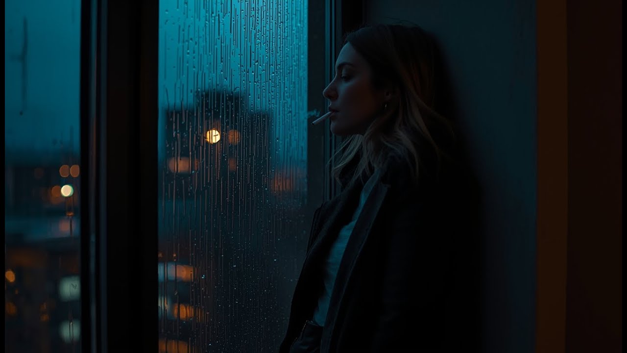 Late Night Window Thoughts | Slow Melancholic Ambient Music