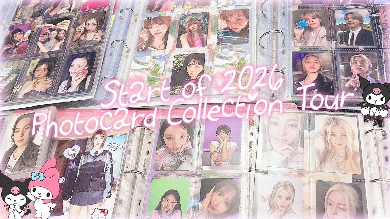 ☆  2026 kpop photocard collection tour: BTS, ITZY, Le Sserafim, Red Velvet, Billlie, Twice, Bibi ☆