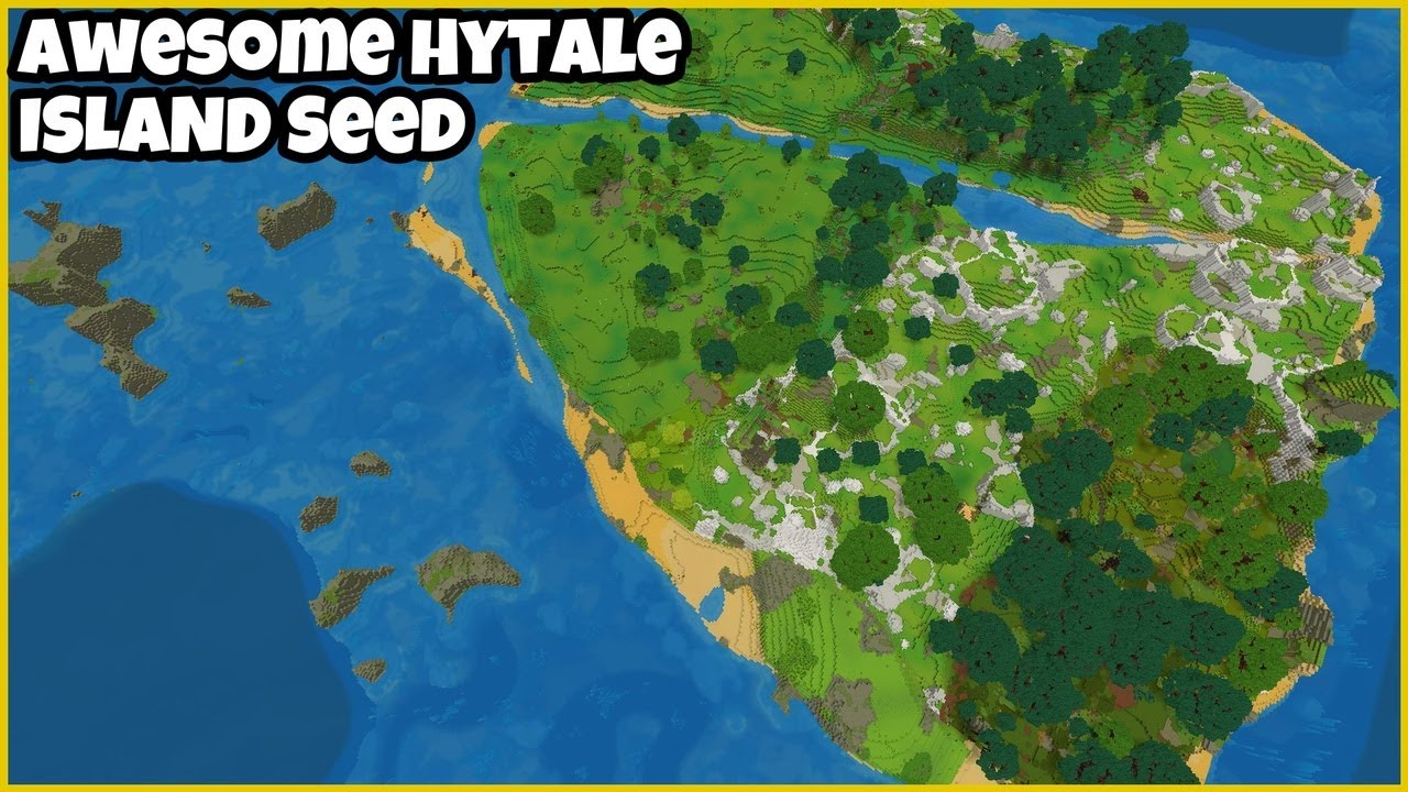 Best Hytale ISLAND Seed with Hole to Bottom of the World