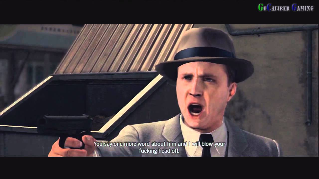 L.A. NOIRE NEWSPAPER cutscene 