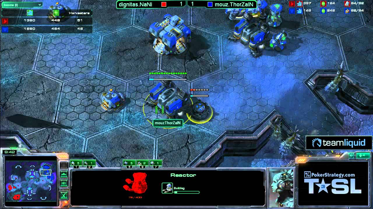 Game 3 - Dignitas.NaNiwa vs mouz.ThorZaIN - TSL3 Grand Final