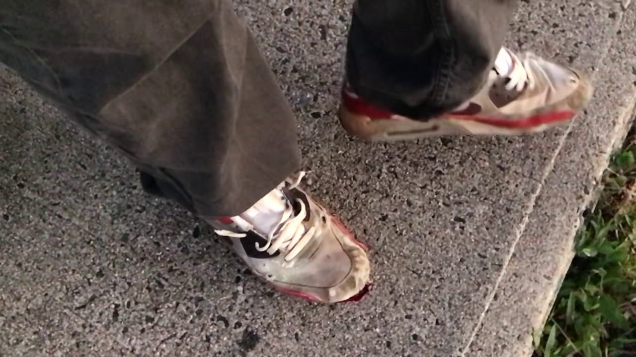 Morning Walk Wearing My Garbage Pile Found Hot Nike Air Max 90 Running Shoes-2