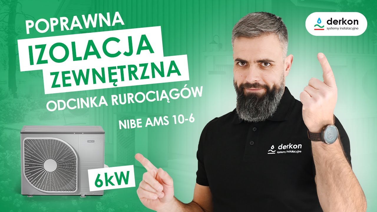 Jak właściwie zabezpieczyć połączenia chłodnicze w pompie ciepła Nibe split? Film instruktażowy