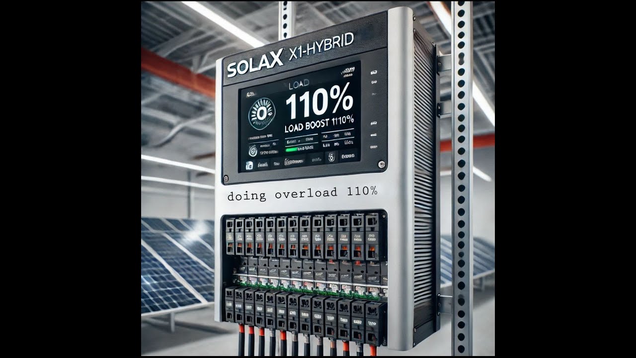 тестируем народный гибридный инвертор SolaxPower 6K LV будет ли работать без АКБ
