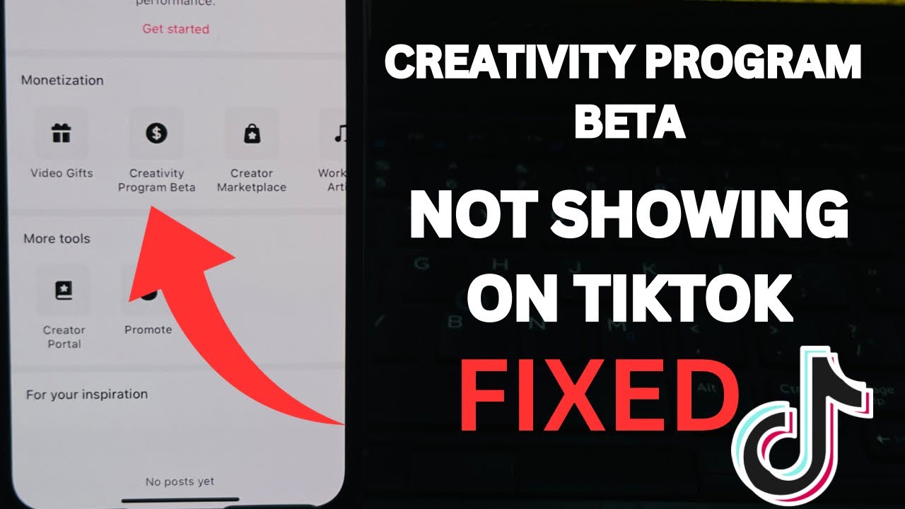 Программа Creation Program Beta не отображается в TikTok!! Исправлена ​​ошибка, из-за которой не ...