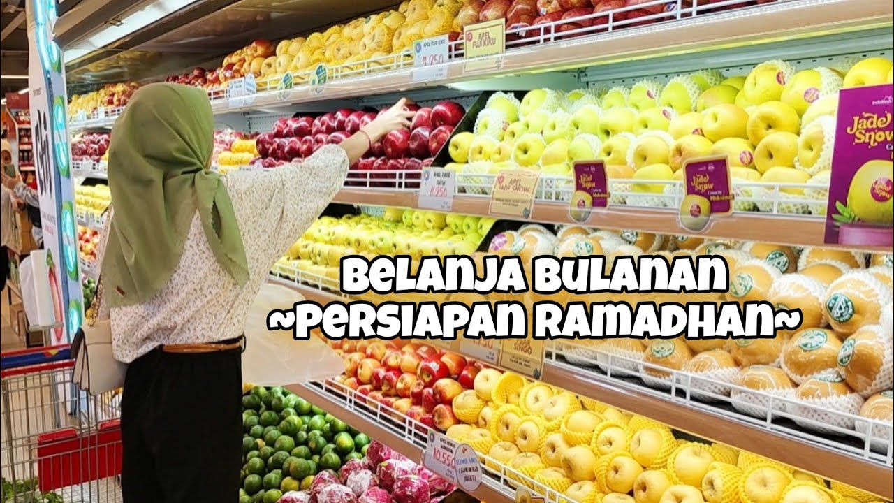 Belanja Bulanan Persiapan Puasa di Grand Lucky BSD Tangerang