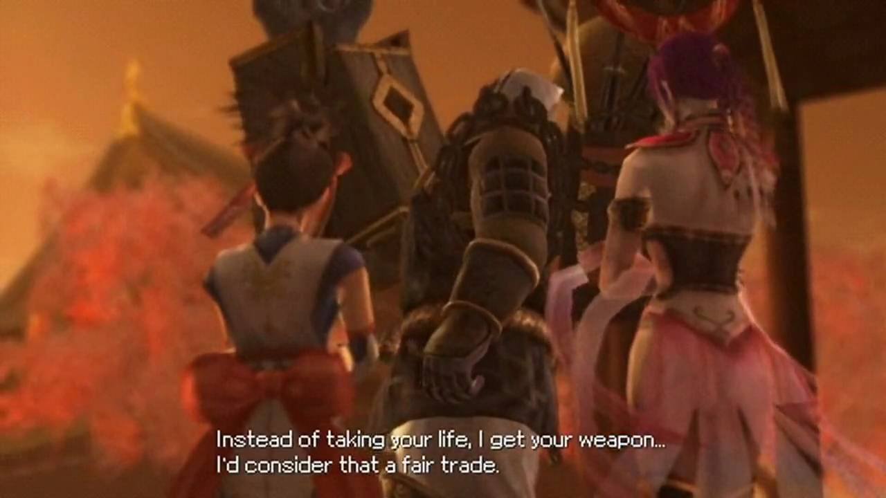 Warriors Orochi 2 (PSP) - Sanzang and Benkei CG Cutscenes (English)