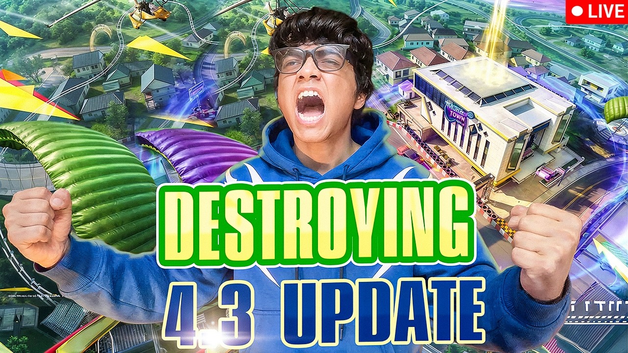 🔴NEW 4.3 UPDATE IS HERE🔥 #shortslive #shorts #bgmishorts #pubgmobile #gaming #viral #trending