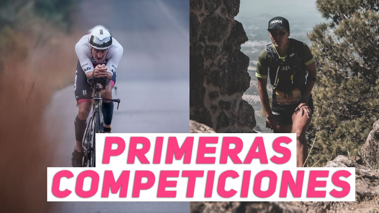 PRIMERAS COMPETICIONES TRIATLÓN Y TRAIL RUNNING/EMILIO AGUAYO Y NATALIA BERMÚDEZ