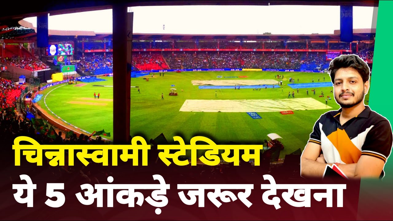IPL 2023 -  Chinnaswamy Stadium Bangalore Pitch Report & Stats | RCB | Virat | RCB vs CSK
