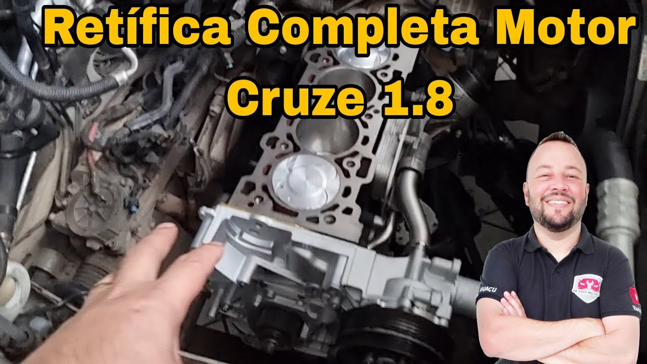 Como Fazer o Motor Completo do Cruze 1.8 Motor ECOTEC, Usado Também No Sonic e a Tracker