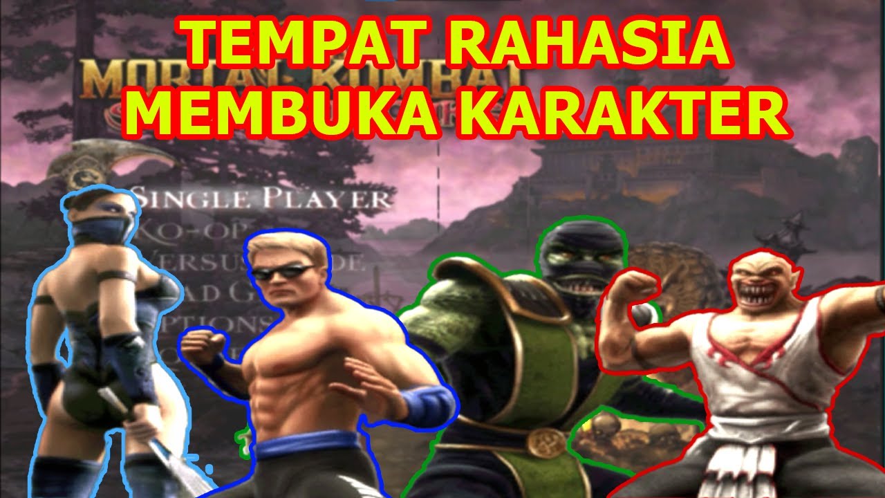 cara mendapat semua karakter di mortal kombat shaolin monks