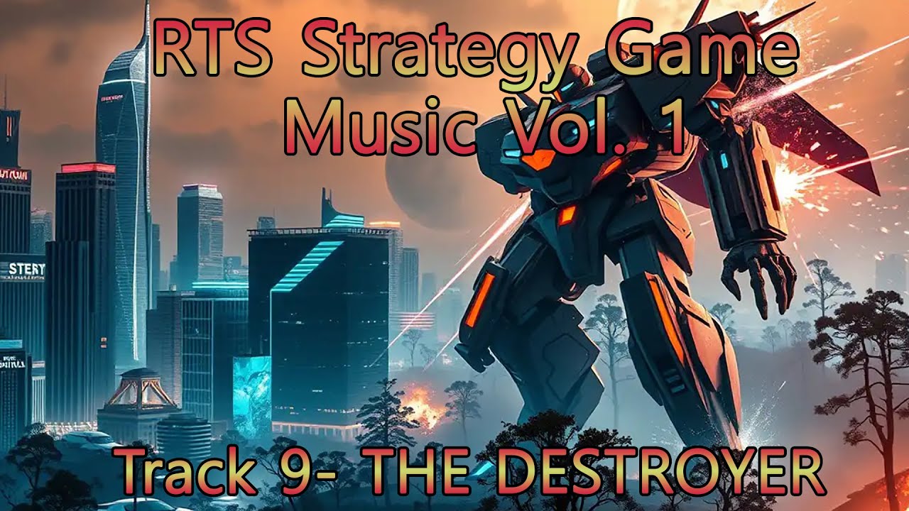 RTS Strategy Game Music Vol. 1| Tactical Strategy Theme | (Track 9) - The Destroyer