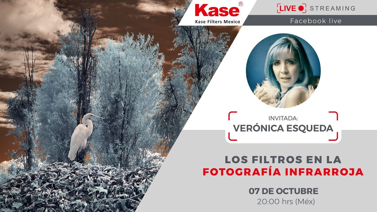 Kase sobre fotografía infrarroja y filtros clip Infrarrojos para Sony.