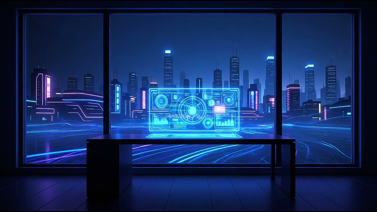 Focus Music for Studying, Coding & Programming | Cyber Ambient for Deep Work