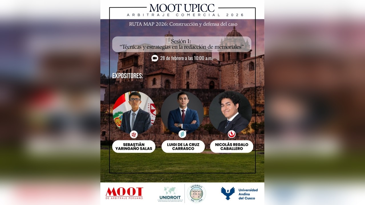 RUTA MAP 2026 | Sesión 1: “Técnicas y estrategias en la redacción de memoriales”
