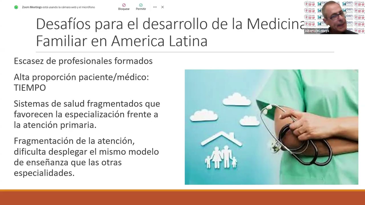 La Medicina Familiar (MF) y otras especialidades para la AP. Ciclo 
