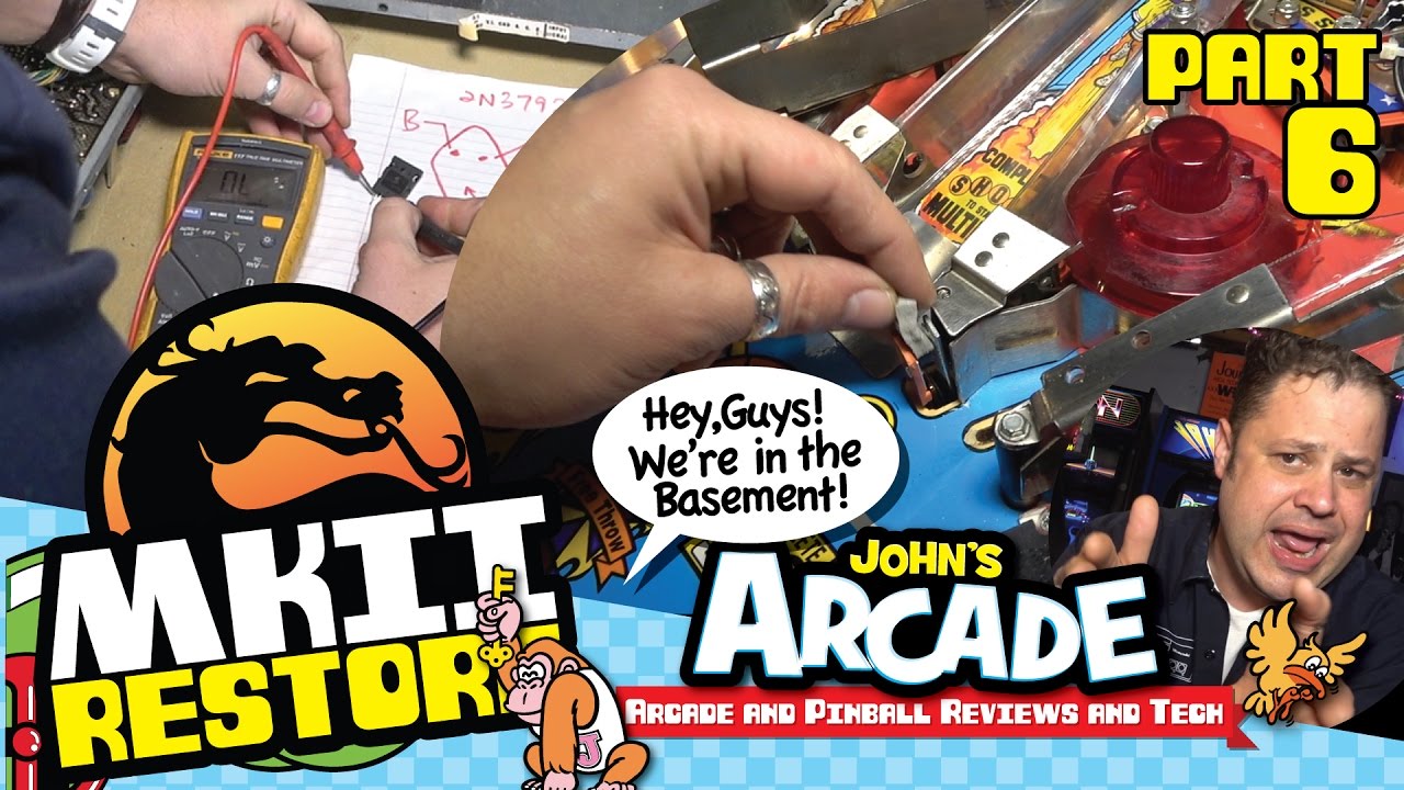 Mortal Kombat II restore part 6 and let's check on the arcade games at the HANGAR