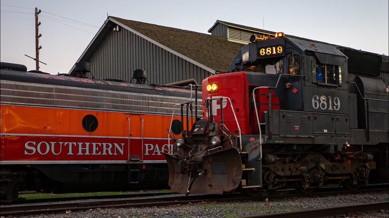 Chasing SP 6819 on the CSRM’s Polar Express around Sacramento, CA! | 12/1/25