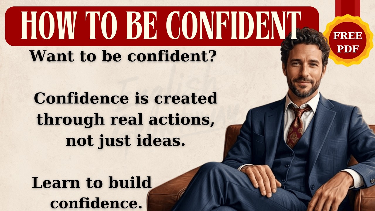 How to Be Confident | Learn English Through Motivational Story | Practice Fluency