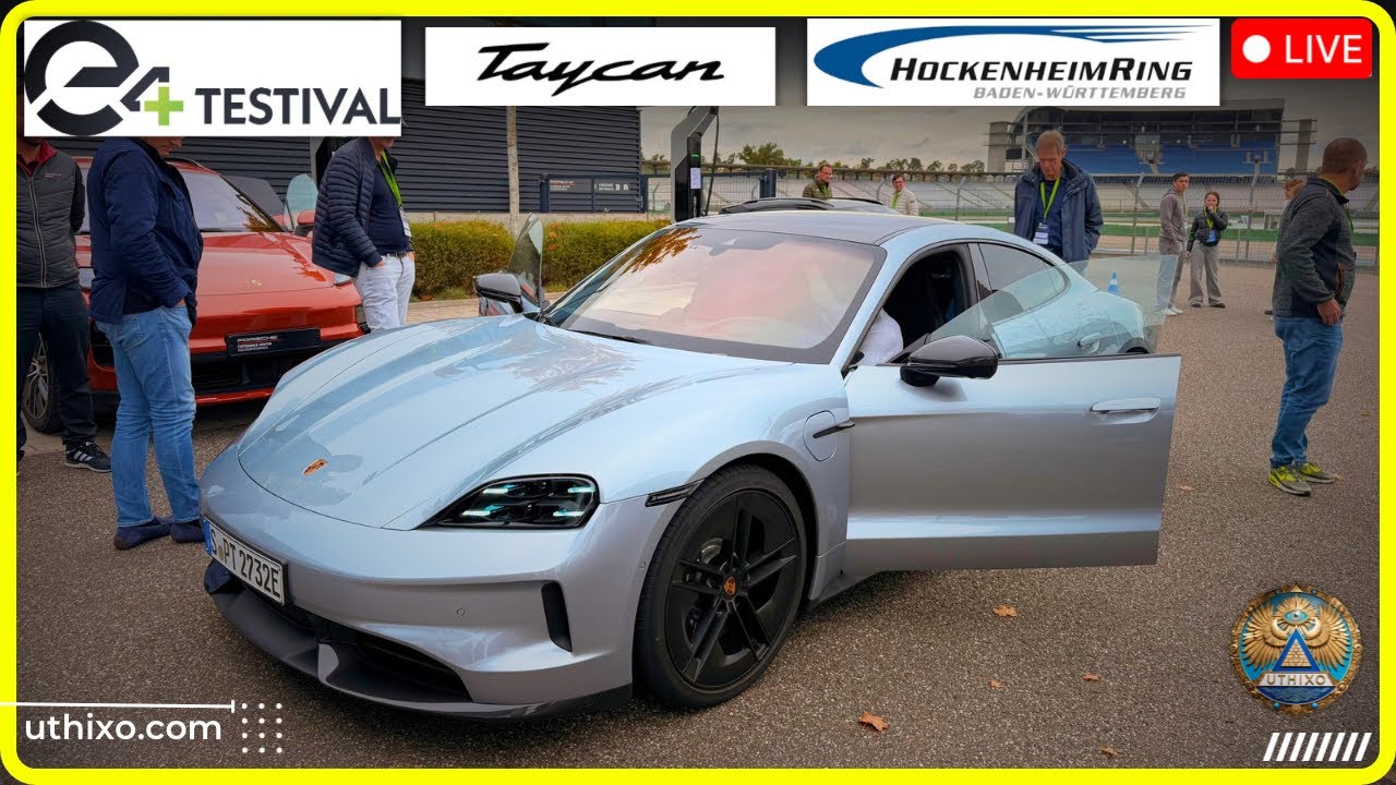 Porsche Taycan GTS Vollgas Test am Hockenheimring | E4 Testival 2025