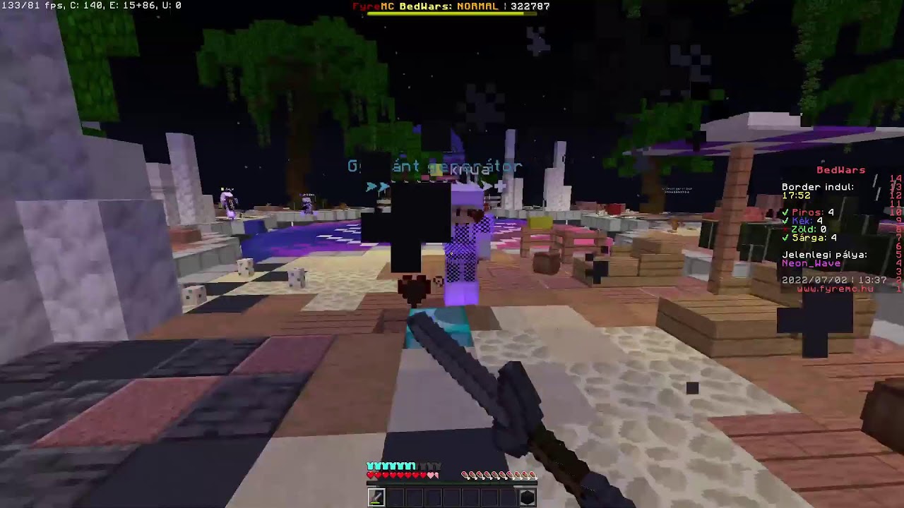FYREMC BEDWARS LIVE FYRECOIN SORSOLÁSOKKAL /w Artifact