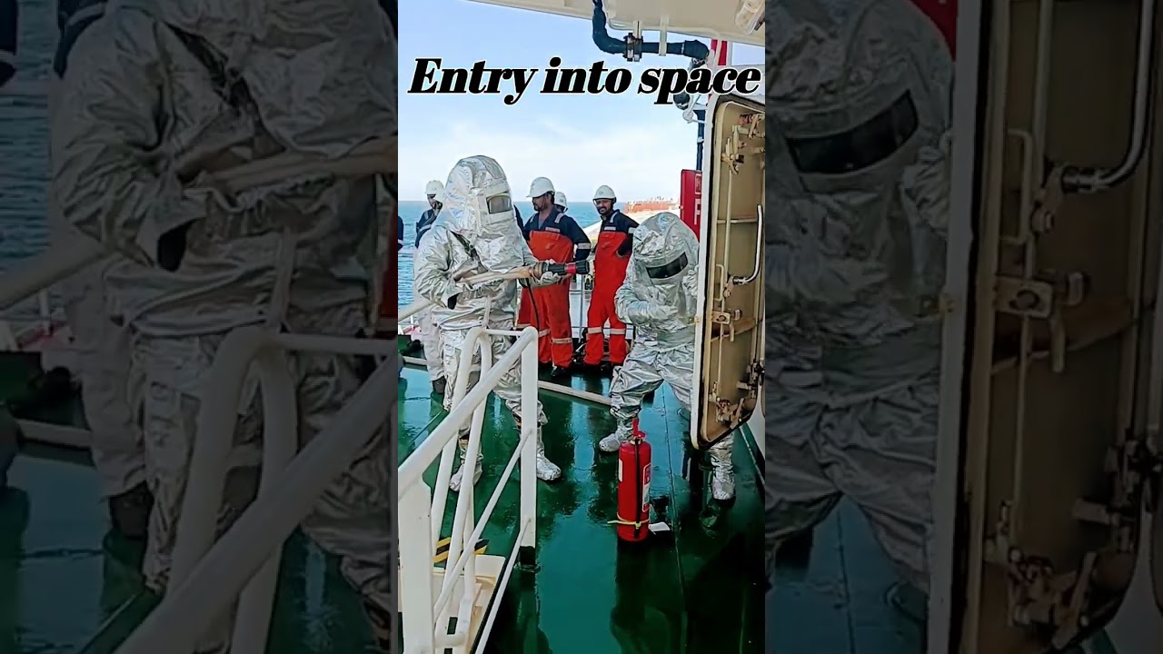 Fire drill on ship 😳😳🤯 #merchantnavy #shorts #subscribers #drill