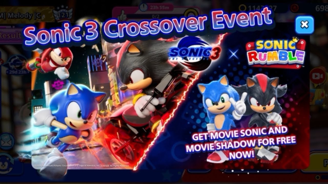 Sonic Rumble Global luanch 🌎🌍🌏