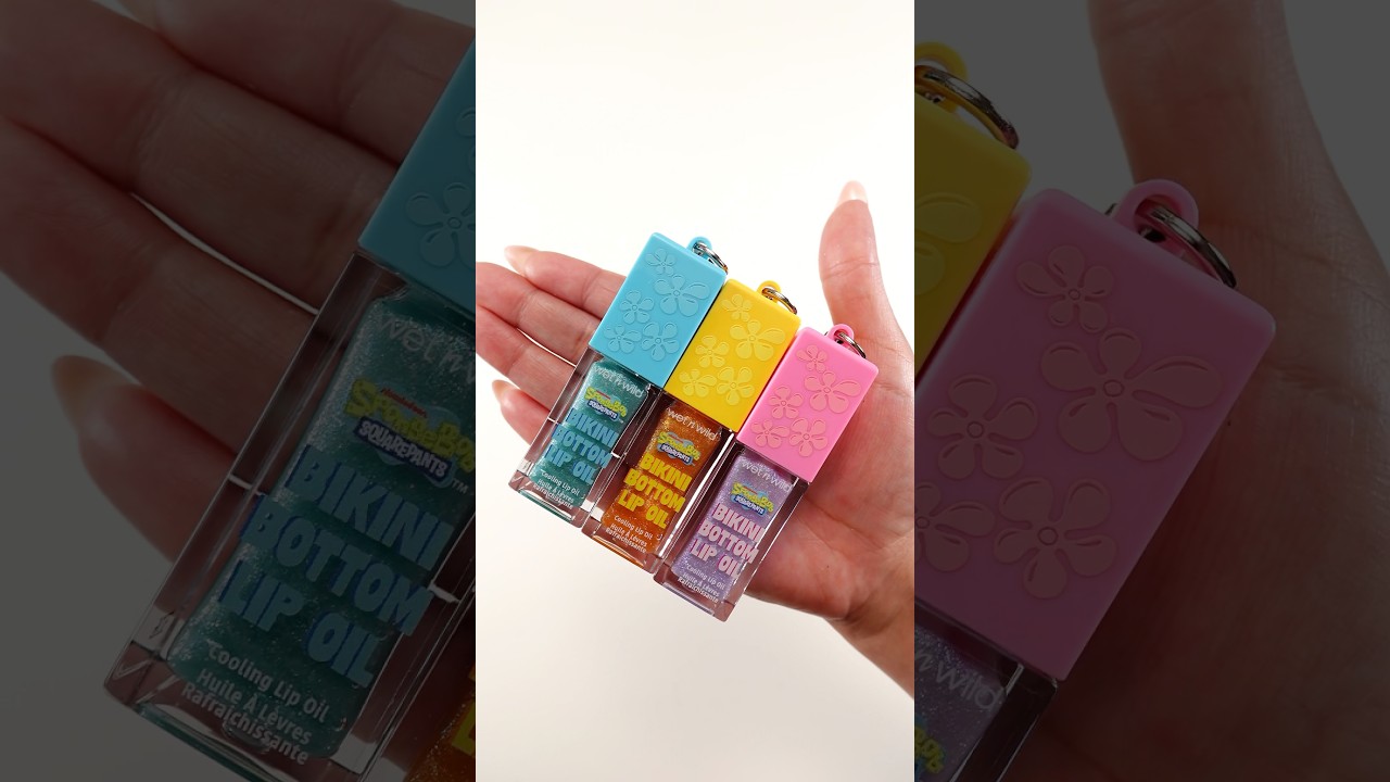 Wet N Wild SpongeBob Bikini Bottom Cooling Lip Oil Lip Gloss ✨ 