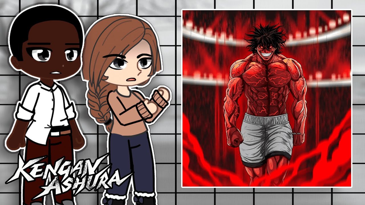 Kokujin No Tenkousei React to Hiroki as Ohma Tokita 🇧🇷🇺🇸 || Kengan Ashura || Gacha React