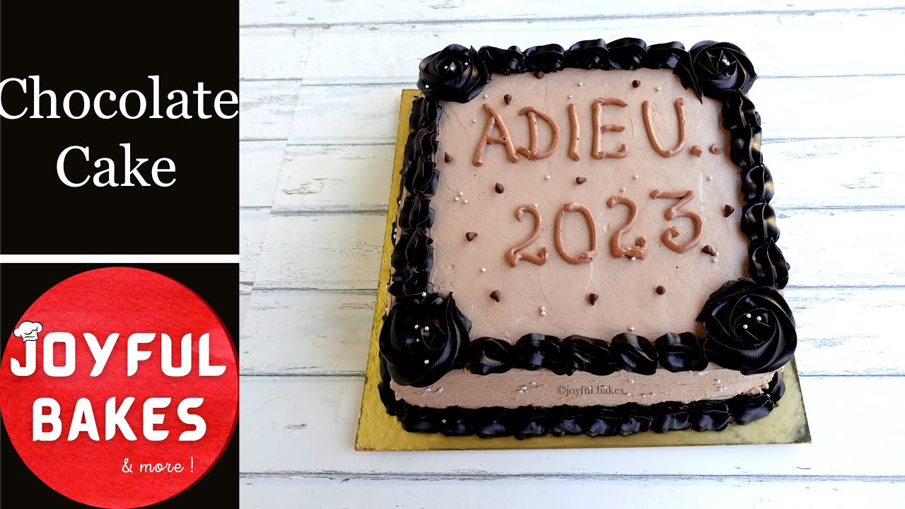 Chocolate Cake | How to make a 2.5 kg Chocolate Cake