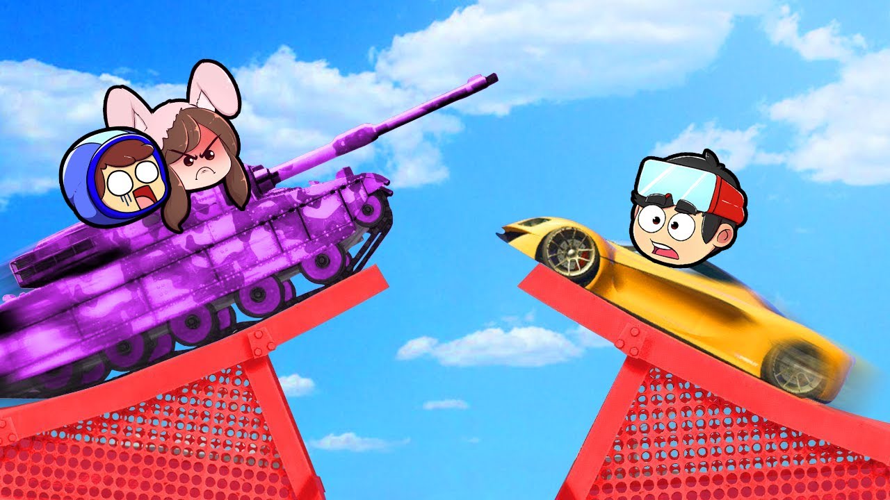 DESTRUINDO SUPER CARROS NO GTA 5 😱 MINGUADO VS BUNNY VS JEREDY