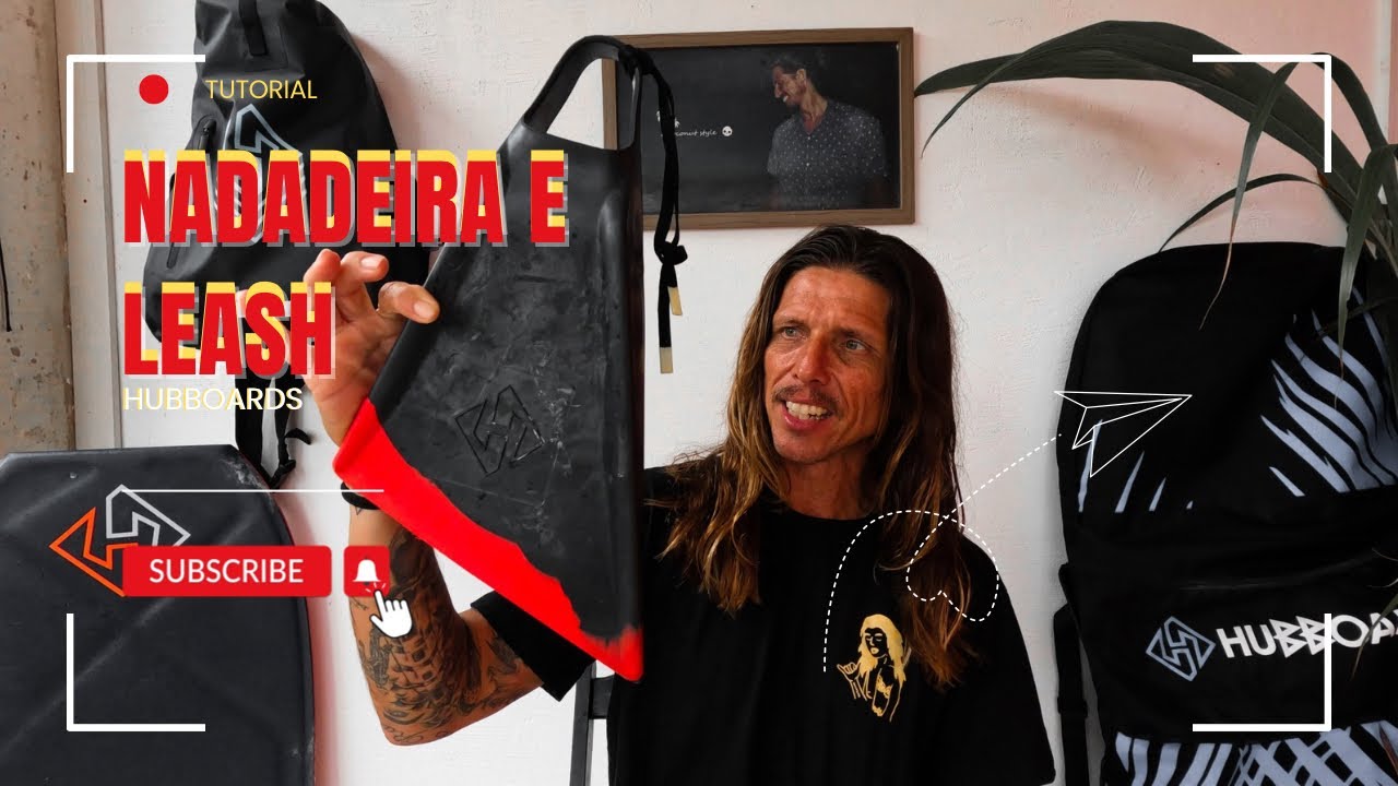 Nadadeiras e Leash HUBBOARDS | Qual usar e por quê