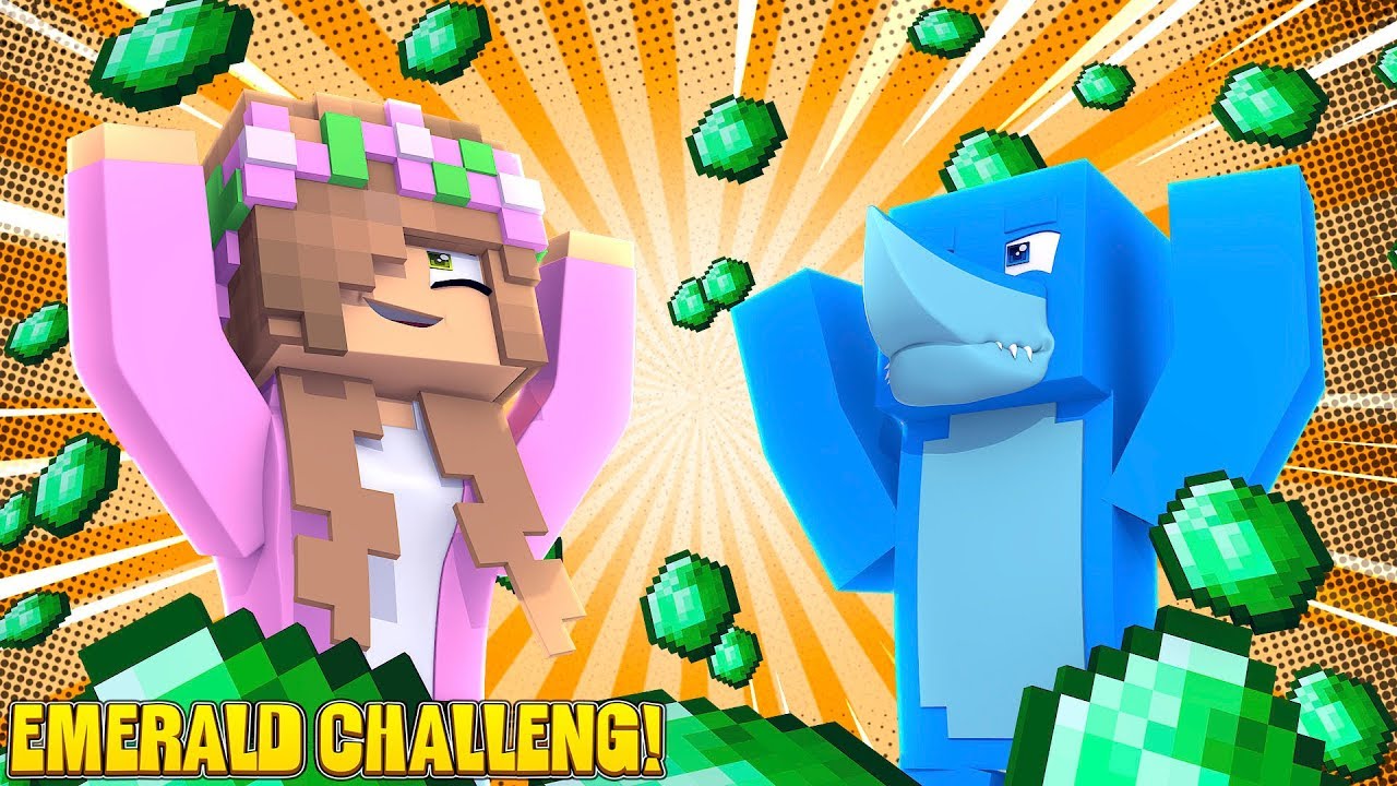 THE EMERALD CHALLENGE! | Minecraft Little Kelly Plays