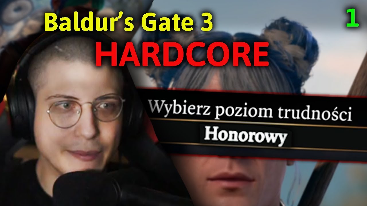 Rozpocząłem BALDUR'S GATE w Trybie JEDNEGO ŻYCIA | Tryb Honorowy #1